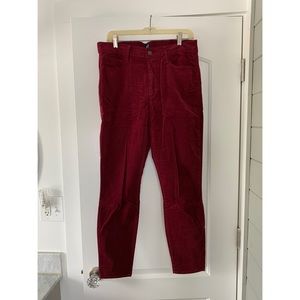Gap High Rise leggings, velour